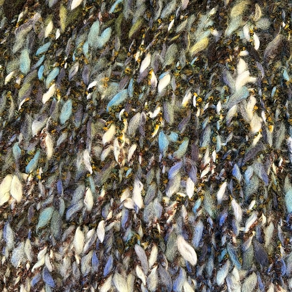 Free People Cowl Neck Hand Knit Vintage Sweater - Picture 5 of 14